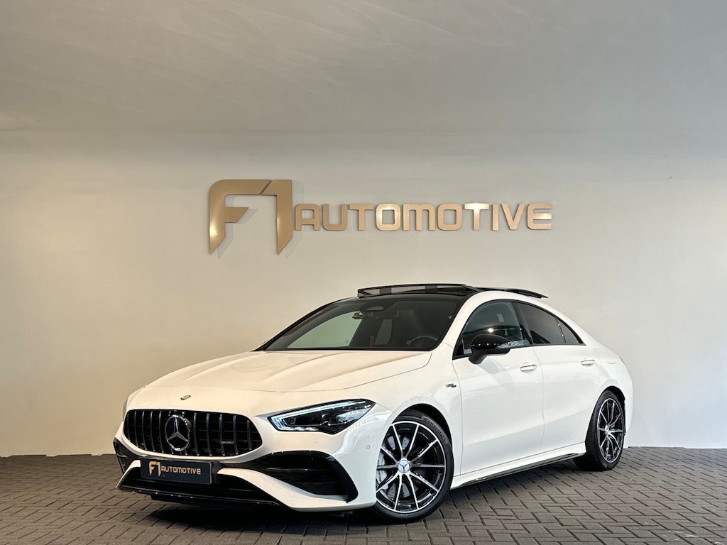 Mercedes-Benz CLA AMG 35 4MATIC Pano|Keyless|Dodehoek|Sfeer|Camera