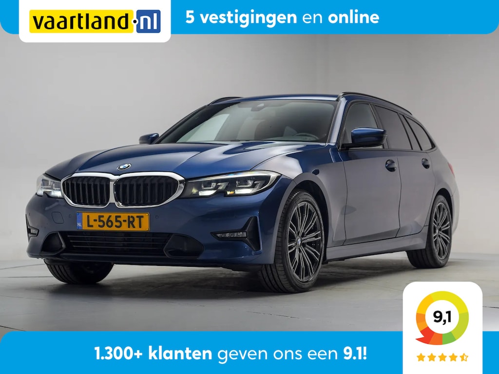 BMW 3-Serie Touring 318i High Executive Sport Aut. [ LED Half-leder Live cockpit prof. ]