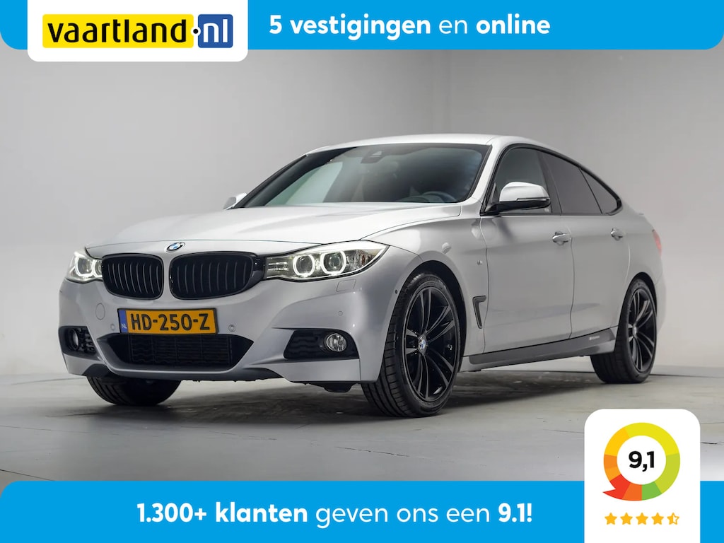 BMW 3-Serie Gran Turismo GT 320I M Sport High Executive Aut. [ Navi Prof. Camera Leder Trekhaak Head-up ]