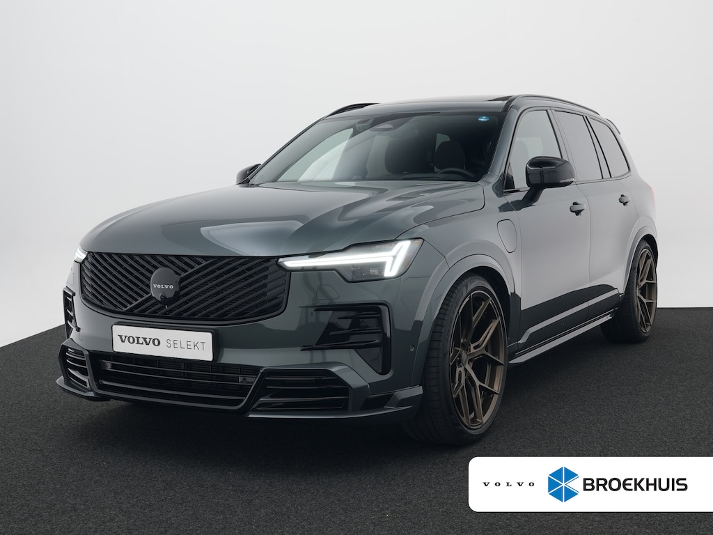Volvo XC90 T8 Recharge Ultra Dark Executive Edition | 22" Vossen HF-5 | Heico Bodykit incl sportuitlaat | Heico Selected Level | Heico V-Max | Full Options | Luchtvering | 360° | Bowers & Wilkins
