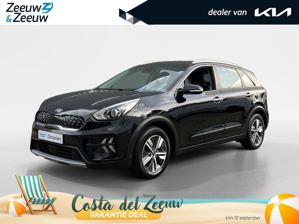 Kia Niro Hybrid 1.6 GDi DynamicLine | Apple Carplay / Android Auto | Navigariesysteem | Licht + Regensensor | Parkeersensoren + Camera Achter | Cruise Control Adaptief | Rijstrooksensor + Correctie