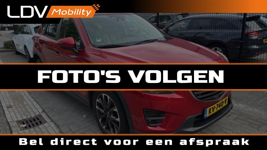 Mazda CX-5 2.0 SkyActiv-G 160 GT-M 4WD / Automaat / Lederen bekleding / Afneembare trekhaak / nieuwe APK.