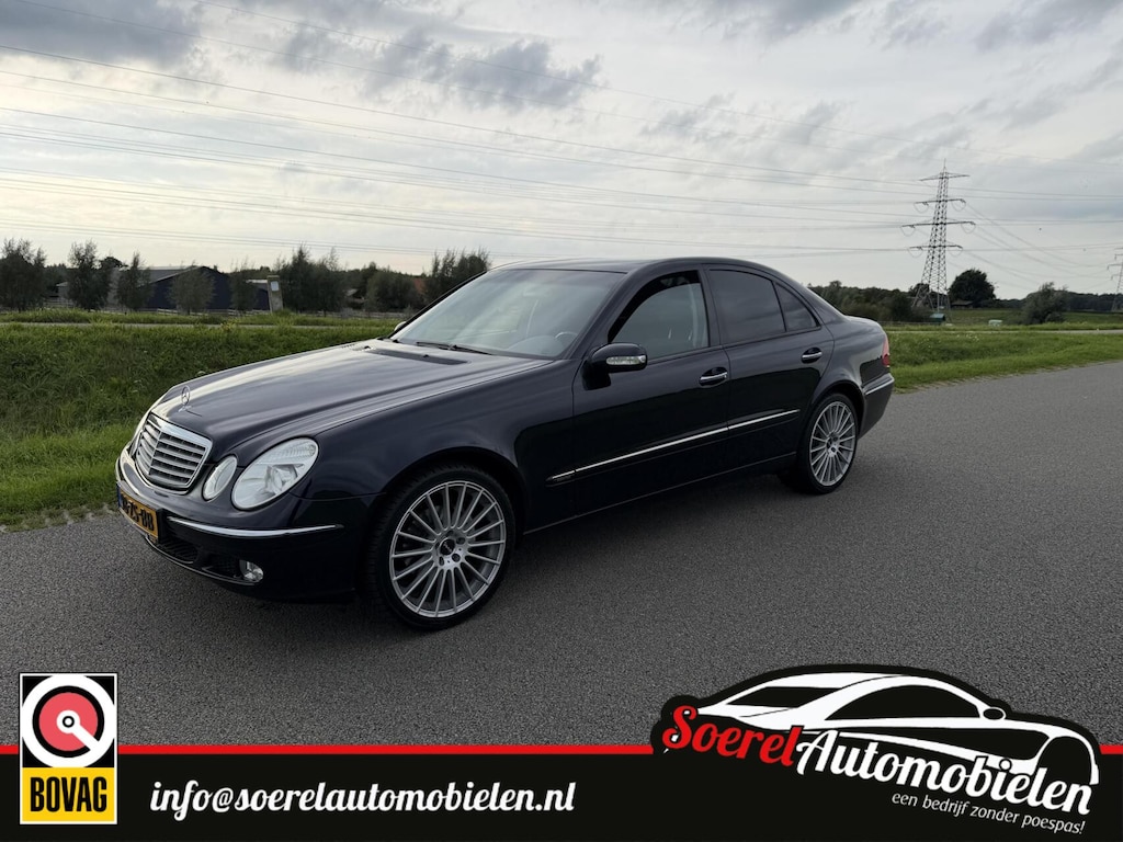 Mercedes-Benz E-klasse 240 184858 km 6cilinder handbak oersterk boekjes