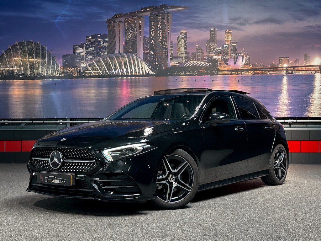 Mercedes-Benz A-klasse A200 AMG Memory|Multibeam|Panorama|Sfeerlicht|Camera|Carplay|Keyless