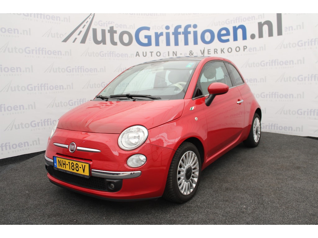 Fiat 500 0.9 TwinAir Lounge met schuifdak en airco