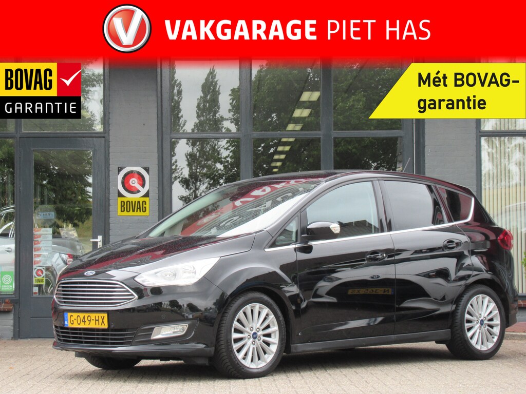Ford C-Max 1.0 Titanium | Clima-Airco | Navigatie | Parkeercamera | Incl. BOVAG Garantie | Keyless Entry | 1ste Eigenaar | | 125-PK |