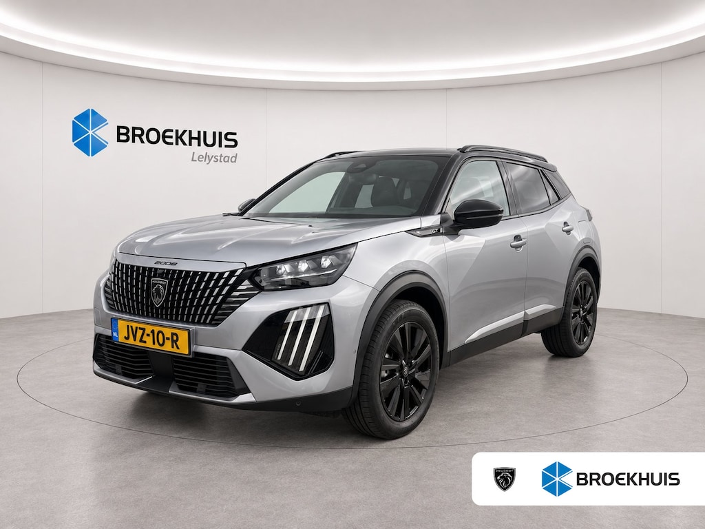 Peugeot 2008 1.2 HYBRID 145PK GT PACK AUTOMAAT / NAVI / LEDER / CLIMA / LED / PDC / 18" LMV / APPLE CARPLAY / KEYLESS / 360° CAMERA / 8 JAAR GARANTIE / ADAPT. CRUISECONTROL / ORG. NL. / 1E EIGENAAR / NIEUWSTAAT !!