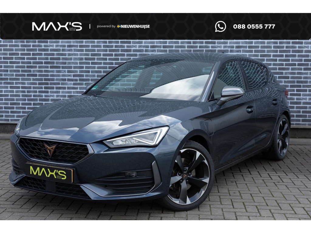 CUPRA Leon 1.4 e-Hybrid Business | Cruise Control Adaptief | Stoelverwarming | Parkeersensoren | LED Koplampen | Virtual Cockpit | Navigatie | Apple Carplay | Android Auto | Keyless Entry | Lichtmetalen Velgen 18 inch | Plug-in Hybrid (PHEV)
