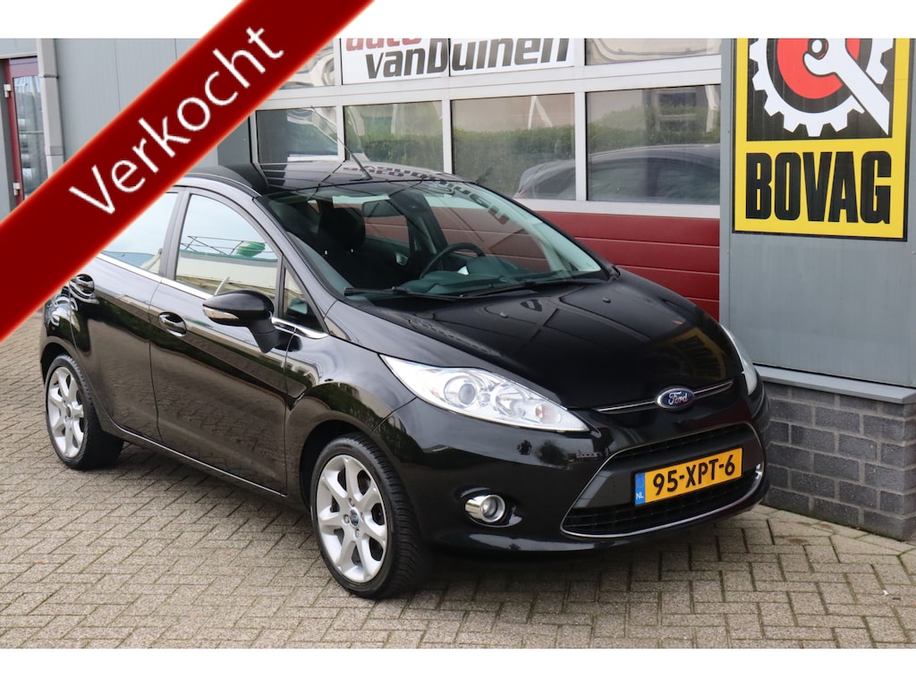 Ford Fiesta 1.25 Titanium O.a: PDC, Clima, Cruise, 4-seiz, Radio, Rijklaar, Etc. All-in prijs!