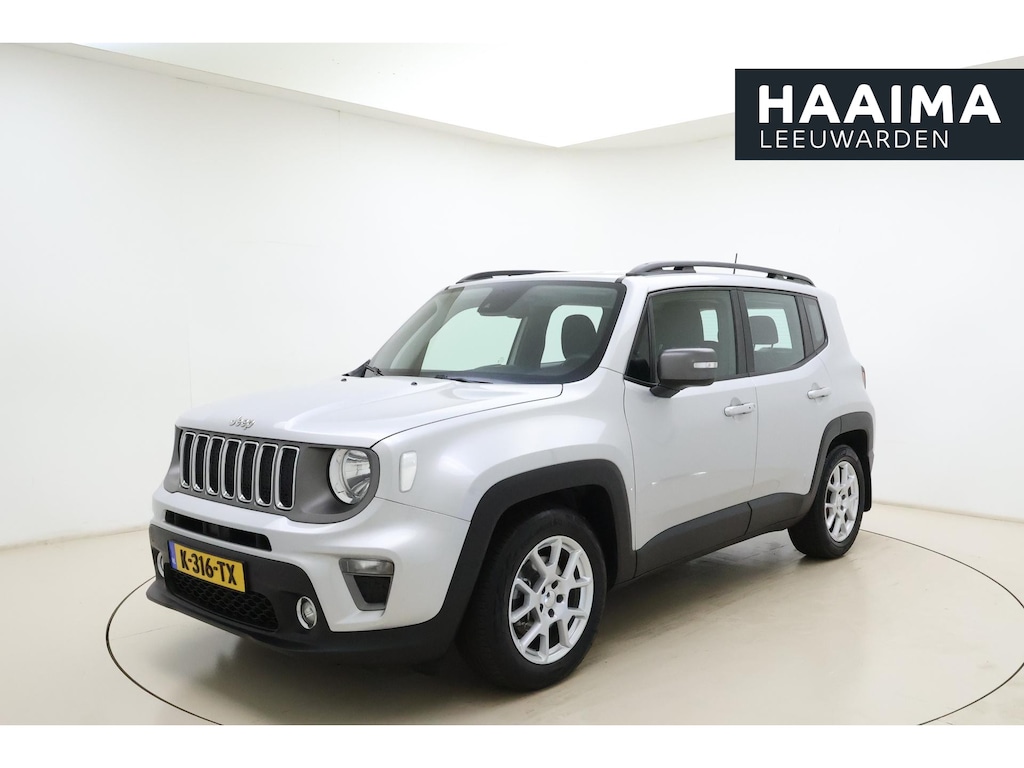 Jeep Renegade 1.3T DDCT Limited Automaat | Trekhaak | Climate control | Hoge instap | Dakrails | DAB Radio | Lichtmetalen velgen | Cruise control