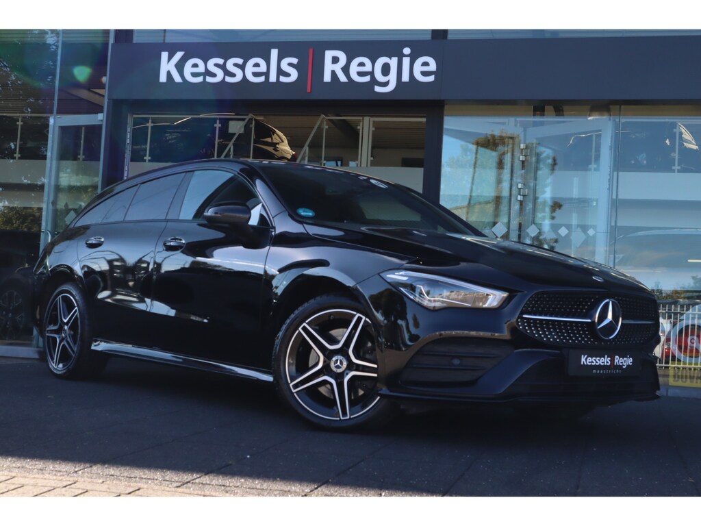 Mercedes-Benz CLA Shooting Brake 250 e AMG Night | Ambient | Multibeam | CarPlay | Camera | El.klep | Stoelverwarming | 18” | Navi | Sensoren | Clima