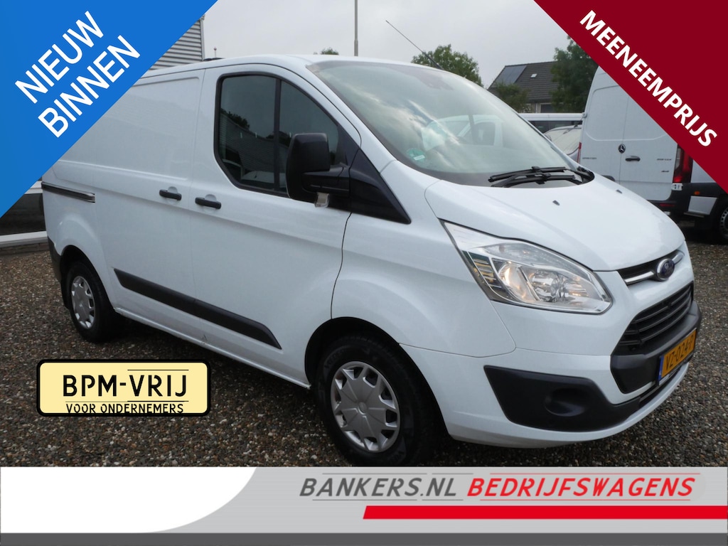 Ford Transit Custom 2.0 TDCI 130PK L1 Airco Camera Trekhaak Geen garantie, zo meenemen