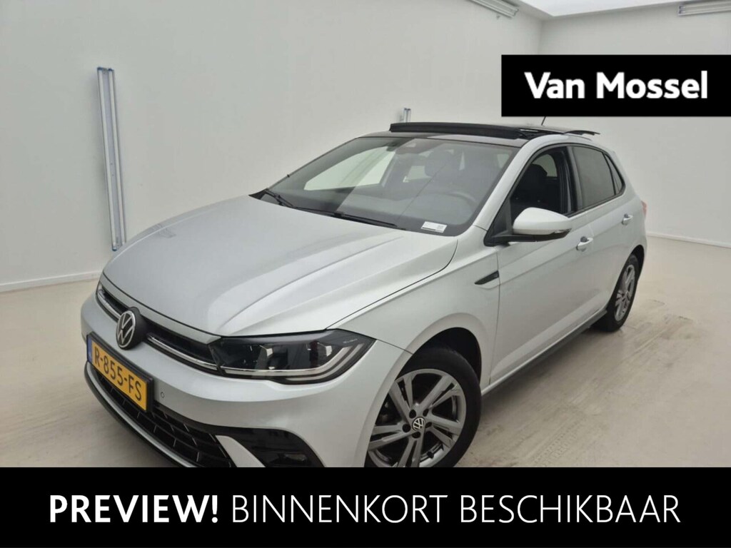 Volkswagen Polo 1.0 TSI R-Line 95 PK| Origineel Nederlands | 1e Eigenaar | Dealeronderhouden | Panoramadak |  LED Matrix | Stoelverwarming | Achteruitrijcamera | Keyless Access | Navigatie | Climatronic