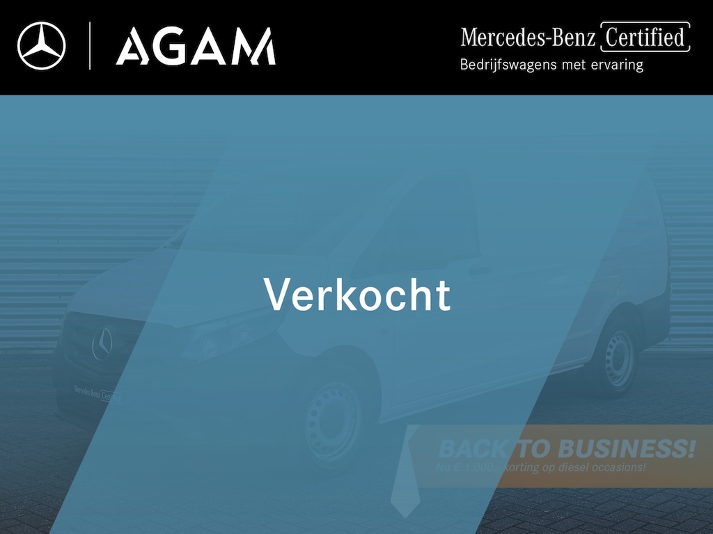 Mercedes-Benz Vito 110 CDI L2 Airco Navigatie Parkeersensoren Achterdeuren Apple carplay