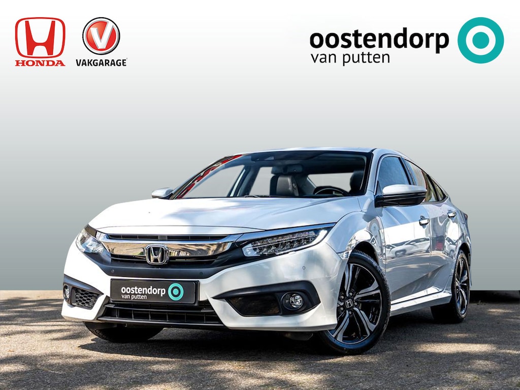 Honda Civic 1.5 i-VTEC 182pk 4D Executive | Volledig Dealeronderhouden | Navi | Camera | Leder | Carplay / Android Auto | Draadloos opladen | Blind Spot