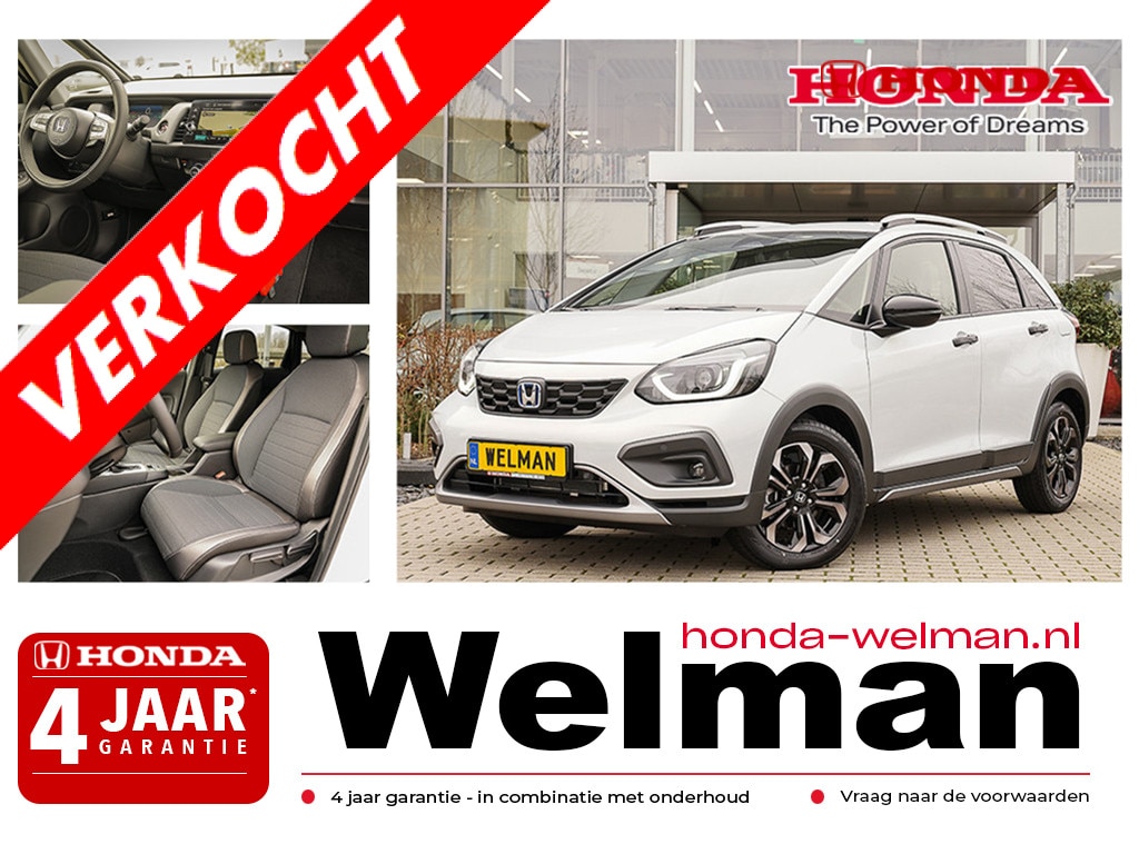Honda Jazz 1.5i e:HEV ADVANCE CROSSTAR - NIEUW - 122 PK FULL HYBRID - AUTOMAAT