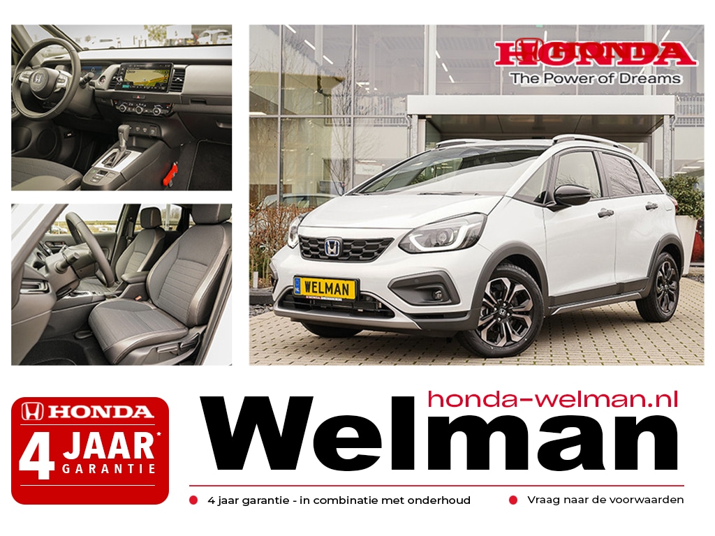 Honda Jazz 1.5i e:HEV ADVANCE CROSSTAR - NIEUW - 122 PK FULL HYBRID - AUTOMAAT