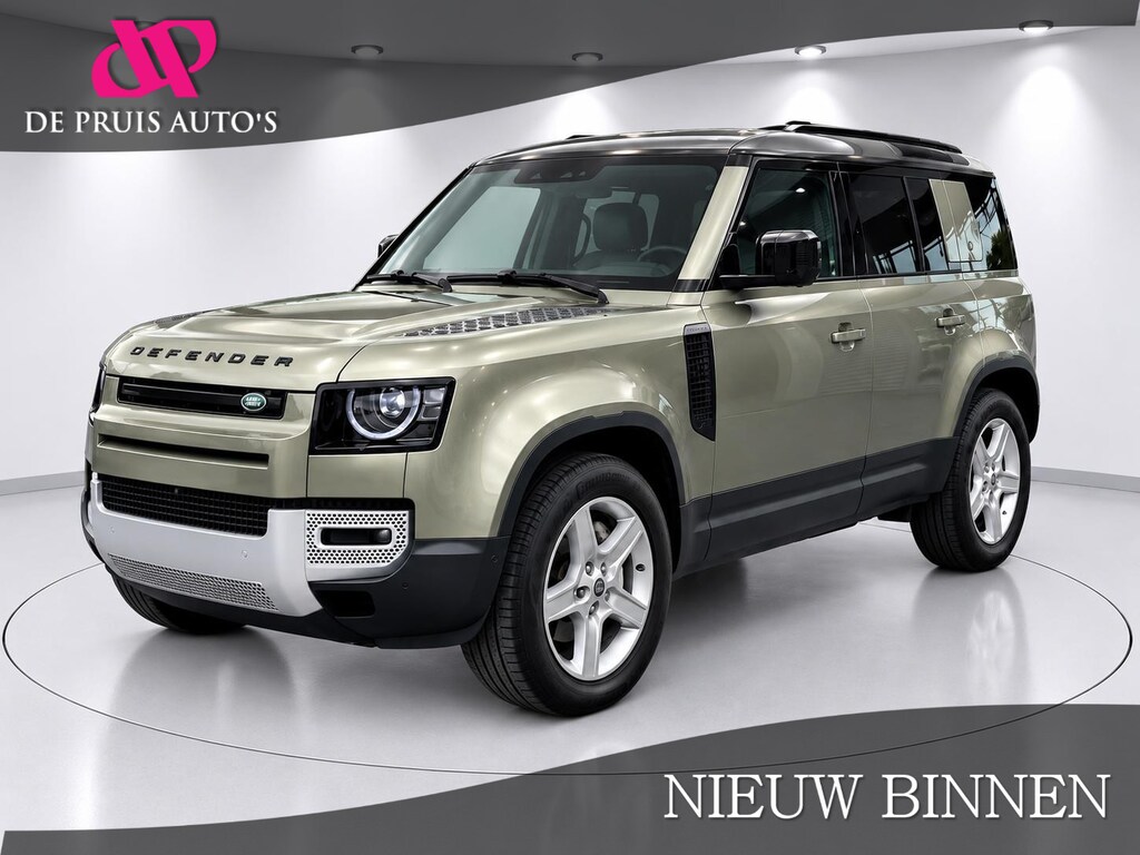 Land Rover Defender 110 2.0 P400e SE Luchtvering Panodak El.Trekhaak 360°cam Meridiansound LED Stoel el.+memo 20inch Carplay
