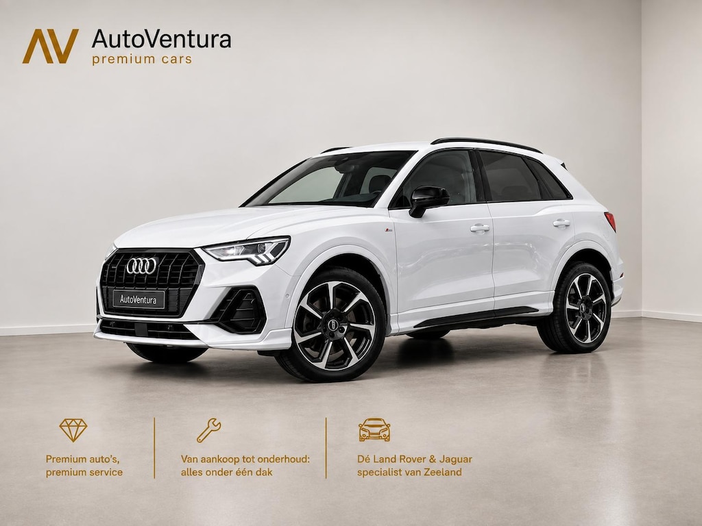 Audi Q3 40 TFSI quattro Pro Line S l S-line l Trekhaak l Bang & Olufsen l Sfeerverlichting l Adaptieve Cruise