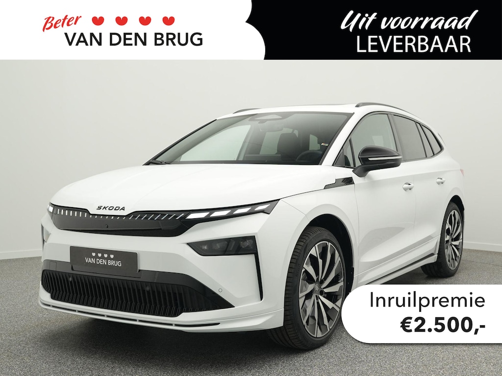 Skoda Enyaq 85 Sportline Tour Edition | Trekhaak | Panoramadak | 21 inch | Matrix LED | Elektrische achterklep | Camera | Elektrische bestuurdersstoel