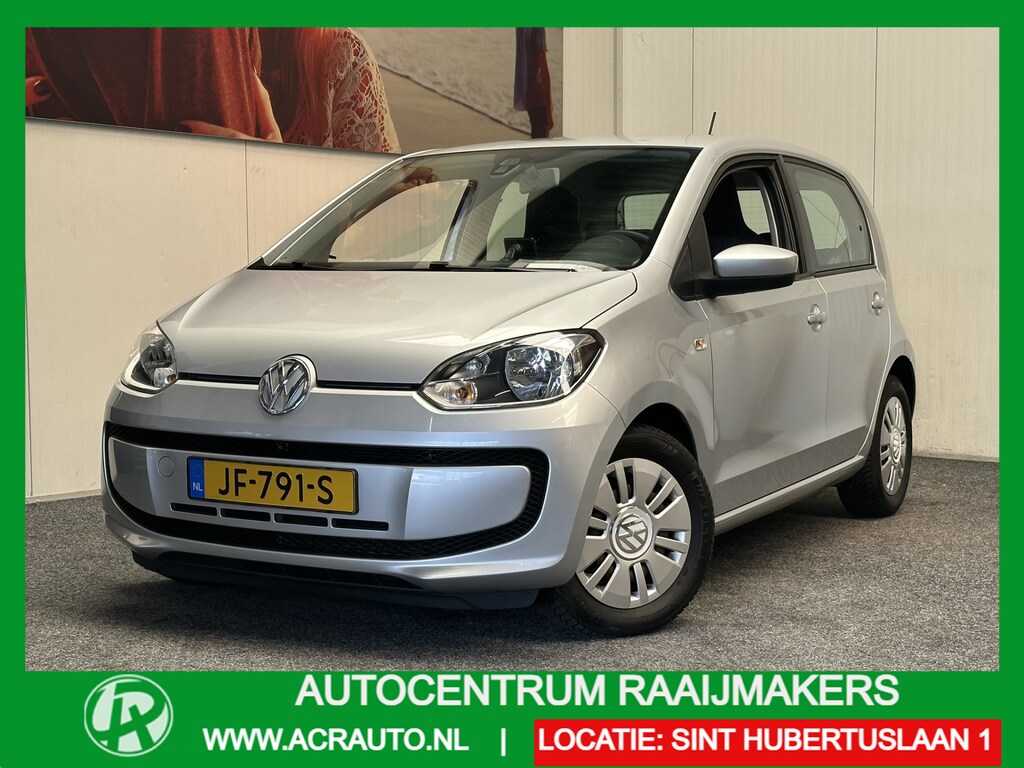 Volkswagen Up! 1.0 MOVE UP 5 DEURS! BLUEMOTION NAVIGATIE BLUETOOTH TELEFOON MEDIA VOORBEREIDING ELEK. RAMEN VOOR AIRCO ZEER MOOI !!