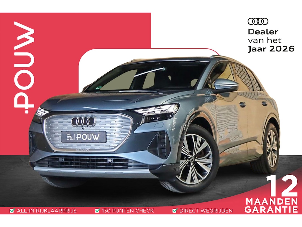 Audi Q4 e-tron 40 204pk Launch edition Advanced Plus 77 kWh | SoH 95% | Apple Carplay/Android Auto | Voorstoelen Verwarmd | Adaptive Cruise