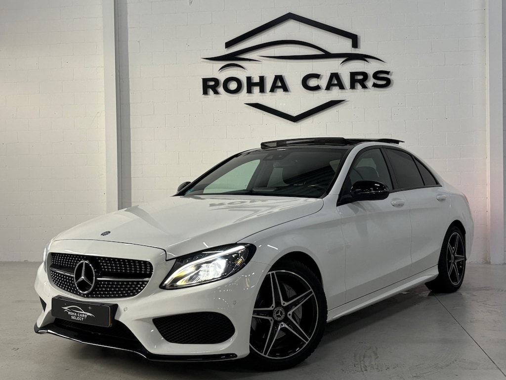 Mercedes-Benz C-klasse 180 Business Solution AMG *Stoelverwarming*Bluetooth*Pano*Led*
