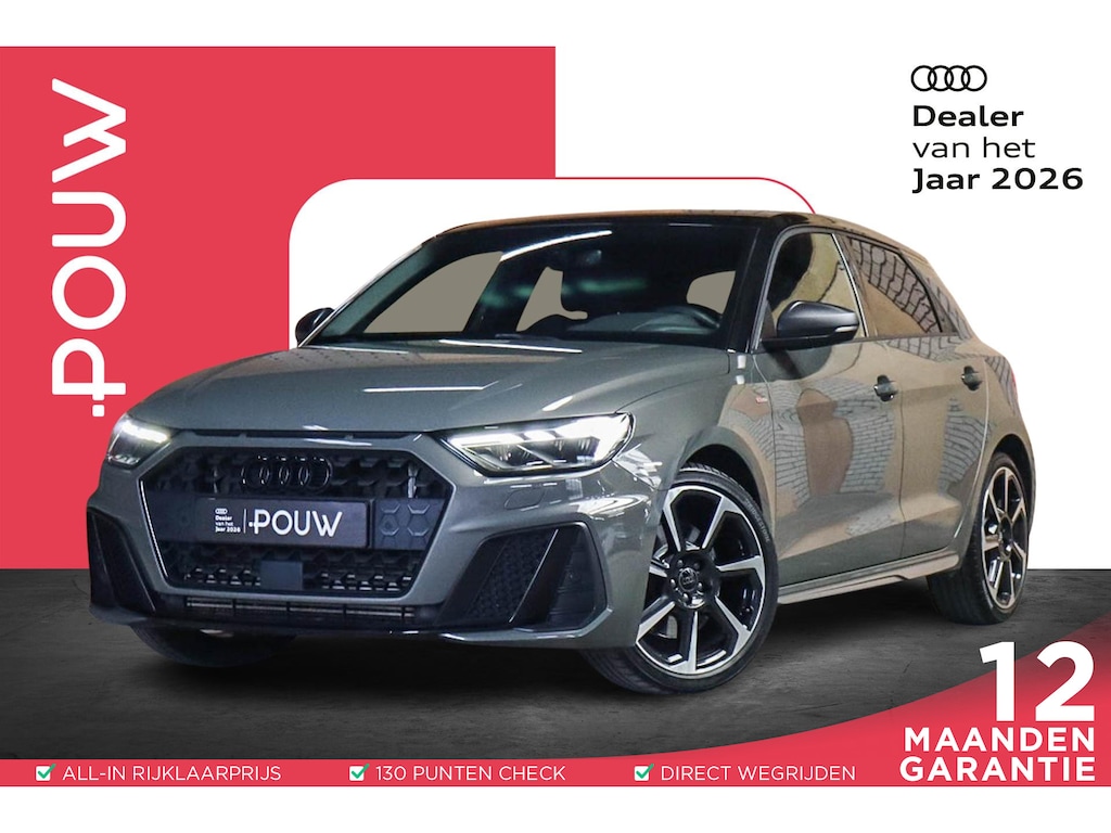 Audi A1 Sportback 40 TFSI S 200pk S-tronic Line edition one | Sportstoelen | Voorstoelen Verwarmd | Adaptive Cruise | B&O Sound System | PDC Voor & Achter