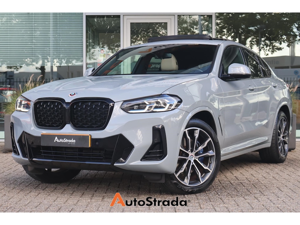 BMW X4 (g02) xDrive20i M-Sport 184pk | Brooklyn Grau | Laser LED | Pano | Leder | Camera | Stoelverwarming | Sfeer |