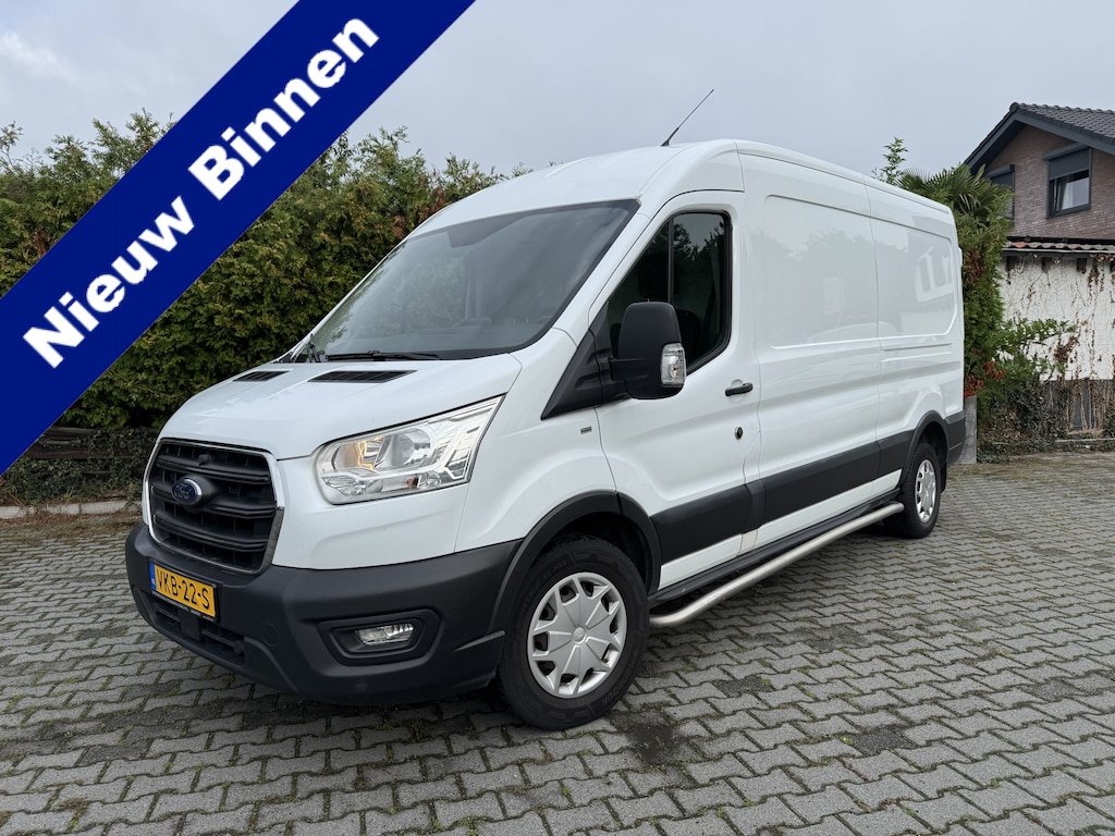 Ford Transit 350 2.0 TDCI L3H2 Trend 130pk Airco, PDC v+a, Trekhaak, Cruise, Navi