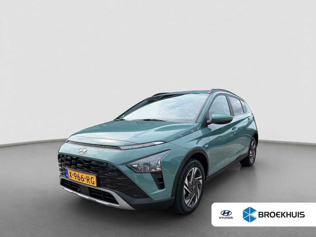 Hyundai Bayon 1.0 T-GDI 100pk Premium | Camera | Carplay | Premium audio | Dodehoek detectie | Cruise controle | Draadloos laden | Climate controle | Full LED | Keyless entry | Stoelverwarming | Stuurverwarming
