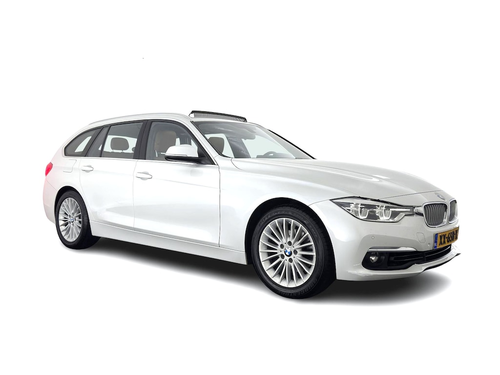 BMW 3-Serie Touring 318i Luxury Edition (INCL-BTW) Aut. *PANO | LEATHER | FULL-LED | HEATED-SPORTSEATS | DIGI-COCKPIT | NAVI-FULLMAP | ECC | PDC | CRUISE | TOWBAR | 17''ALU*