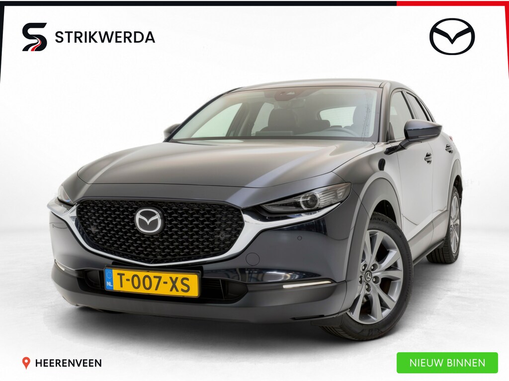 Mazda CX-30 2.0 e-SkyActiv-G M Hybrid Comfort Stoel-stuurverwarming | Leer | Navigatie | BSM | HUD