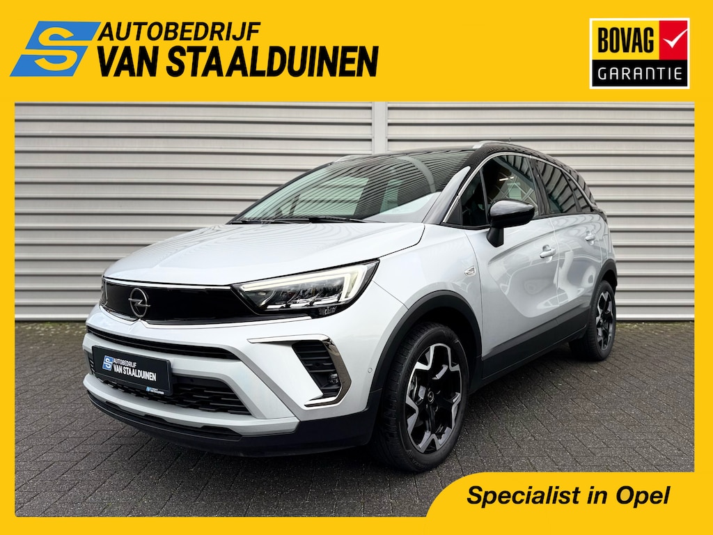 Opel Crossland 1.2 Turbo Ultimate | Achteruitrijcamera | Alcantara bekleding | Navigatiesysteem | Parkeersensoren voor en achter |