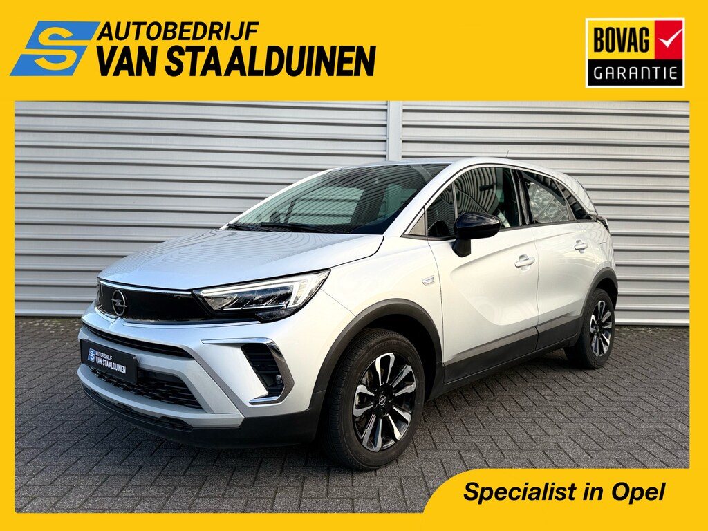 Opel Crossland 1.2 Turbo 130pk Elegance Automaat | Navigatiesysteem | Parkeersensoren voor en achter | Achteruitrijcamera | Apple Carplay | Cruise control |