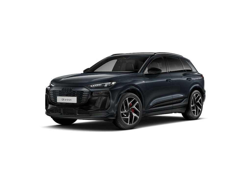 Audi Q6 e-tron S edition performance 100 kWh 306PK Aut. SOH 99,99%, Panoramadak, Trekhaak, Sportstoelen Plus met Leder, Luchtvering, Head-Up Display, 360gr. Camera, B&O Audio, 21" LM Velgen