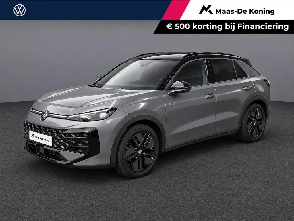 Volkswagen T-Roc 1.5 eTsi 150pk DSG R-Line First Edition · Camera · Wegklapbare Trekhaak · Stoelverwarming · Dodehoek Detectie · Elek. Achterklep · 19'' Inch · Garantie t/m 08-03-2030 of 100.000km