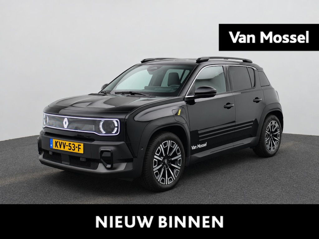 Renault 4 Comfort Range Iconic 52 kWh 150PK | Harman Kardon Audio | Adaptieve Cruise Control met Stuurhulp | Google Navigatie | Stoel- en Stuurverwarming | 18'' Inch Velgen | Apple CarPlay & Android Auto