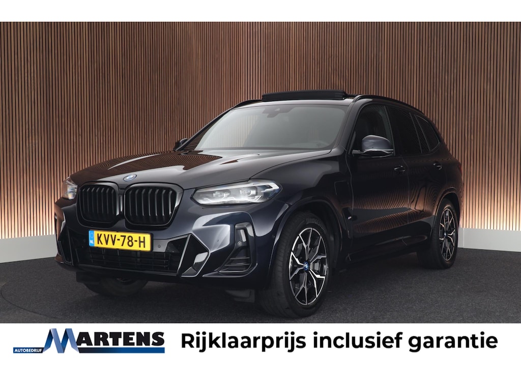 BMW X3 xDrive30e 292pk High Executive M Sport Camera Leder Panoramadak Stoelverwarming Navigatie