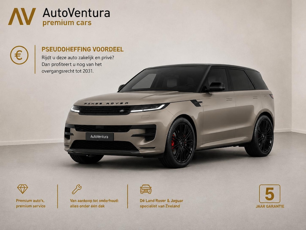 Land Rover Range Rover Sport 3.0 P550e Autobiography PHEV l Schuif- /kantel Pano l Stoelventilatie l Black Pack l 23" Inch Velgen | Trekhaak