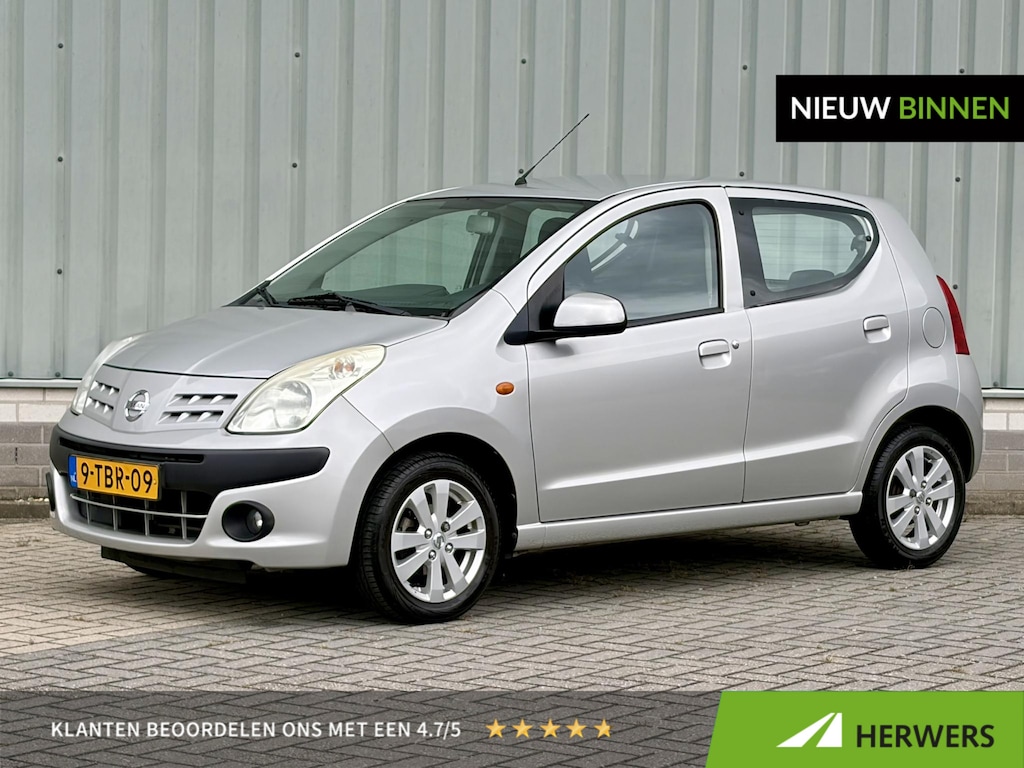 Nissan Pixo 1.0 Look S/S / Dealer Onderhouden / Weinig KM! / Lichtmetalen velgen / Airco / Radio/CD / Navigatie /