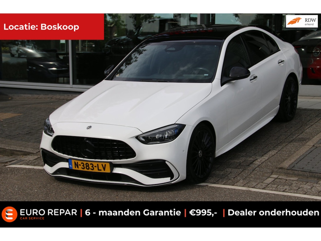 Mercedes-Benz C-klasse 200 Launch Edition AMG Line PANO-DAK!