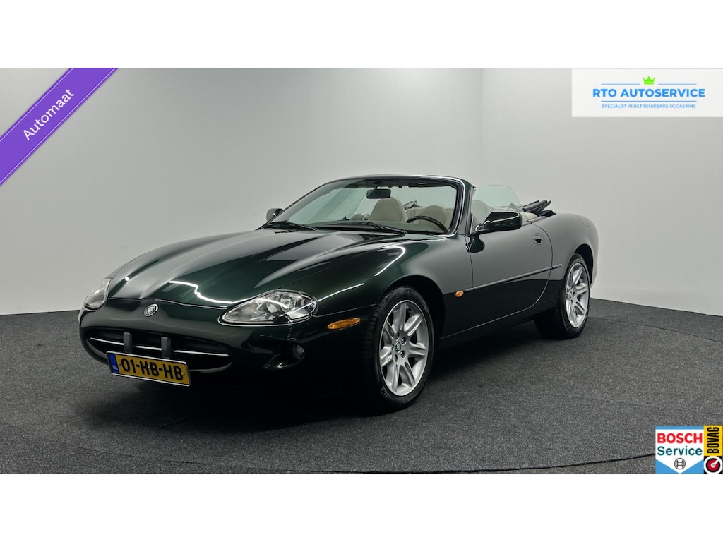 Jaguar XK8 4.0 V8 Convertible LEER ECC CRUISE STOELVERWARMING.