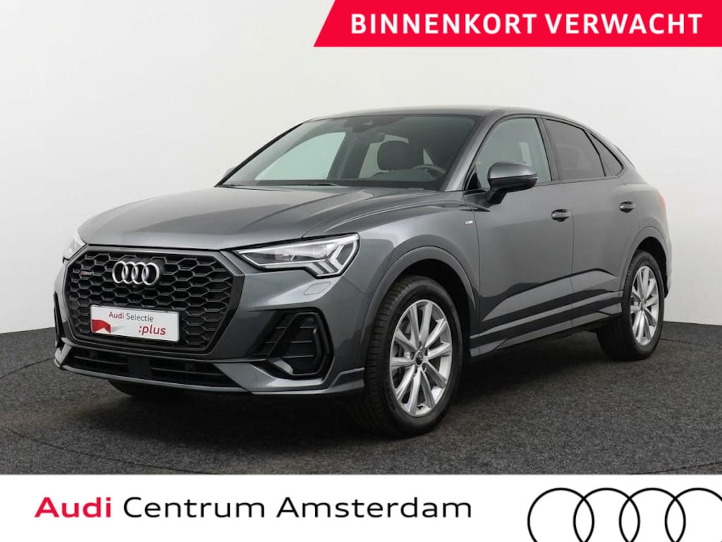 Audi Q3 Sportback 45 TFSI e S Edition 245pk | Keyless-pakket | Apple Carplay/Android Auto | Dodehoekdetectie | Climate control | full-LED koplampen | lichtmetalen velgen multi-spaaks 18 | Navigatiesysteem | S Line interieur | voorstoelen verwarmd