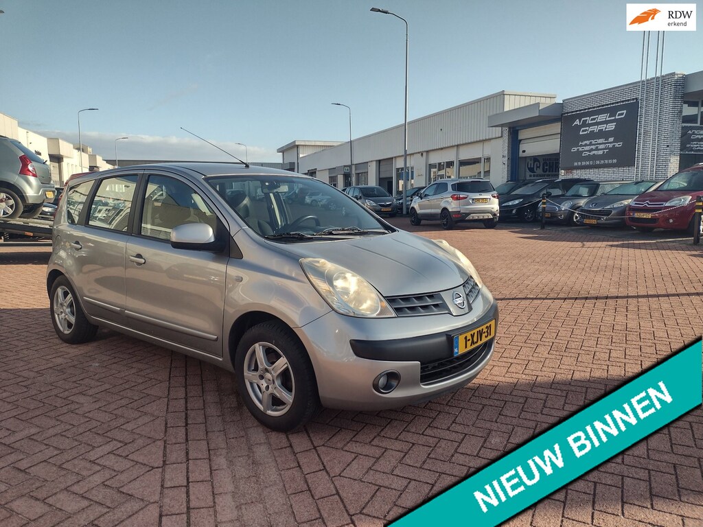 Nissan Note 1.4 Pure MOOIE AUTO AIRCO BEL 0619590613 5DRS HOGEN IN STAP
