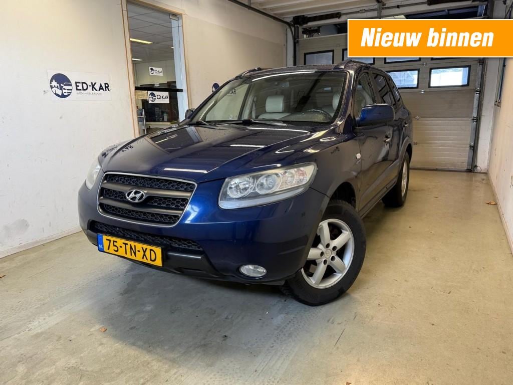 Hyundai Santa Fe 2.7i V6 4WD Style AUT LEER CLIMA LMV PDC NAP APK 7-2027