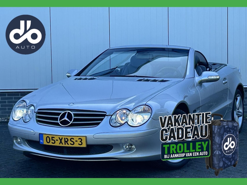 Mercedes-Benz SL 350 YOUNGTIMER I KEURIG NETTE STAAT I LEER + MEMORY I XENON I NWE BANDEN + LMV