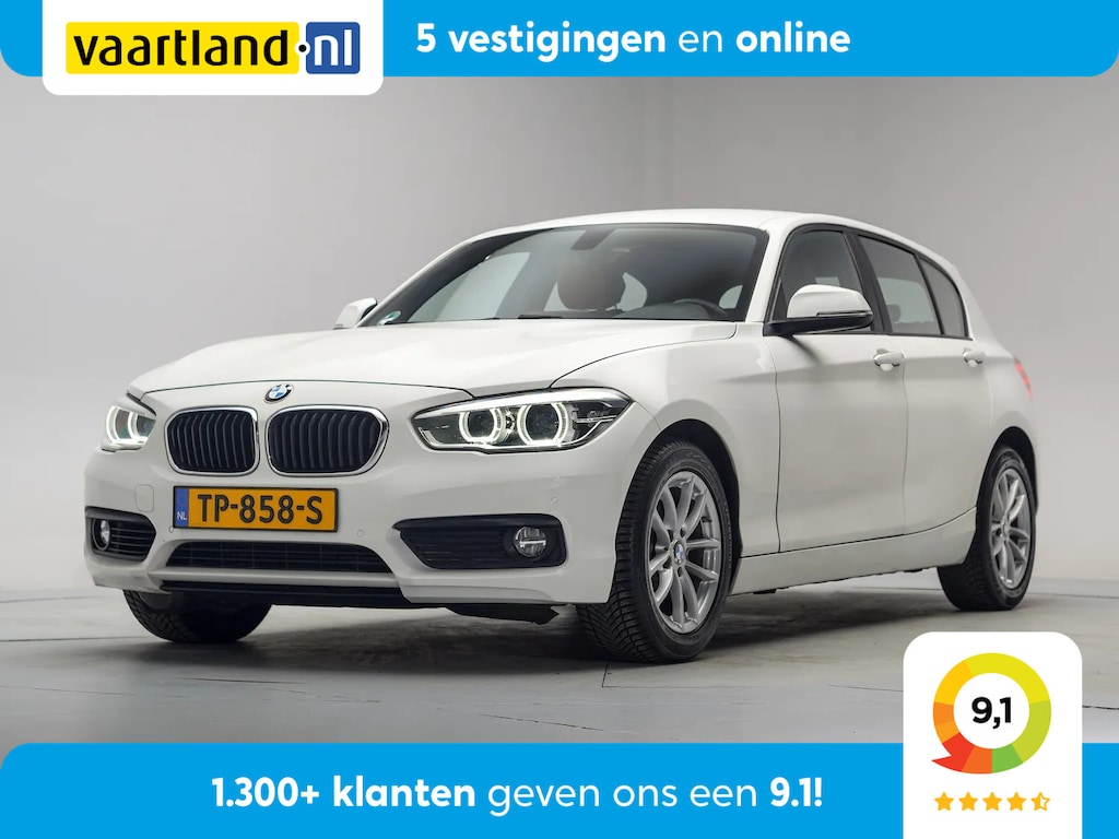 BMW 1-Serie 118i High Executive Aut.[ Leder Navi Trekhaak ]
