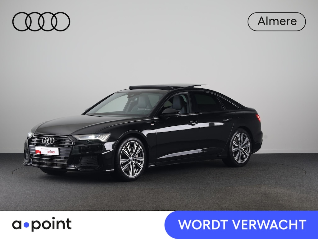 Audi A6 Limousine 50 TFSI e quattro S edition 299pk | SOH 92% | Panoramadak  Lederen bekleding | 360° Camera | Elektrisch verstelbare voorstoelen