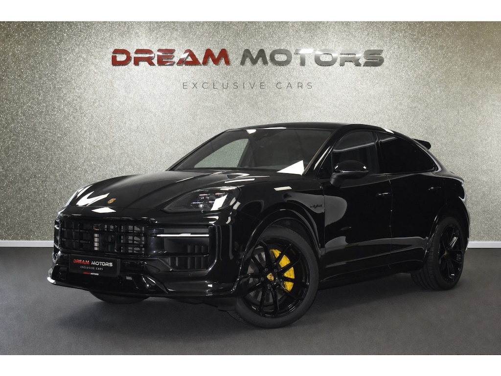 Porsche Cayenne Coupé 3.0 E-Hybrid TURBO GT 470pk | BIJRIJDERSDISPLAY | SPORTUITLAAT | PANODAK